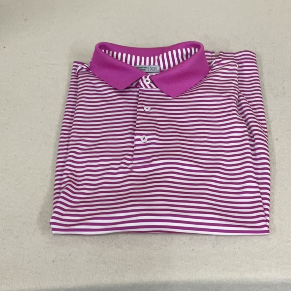 EUC Mens short sleeve BERMUDA SANDS polo shirt